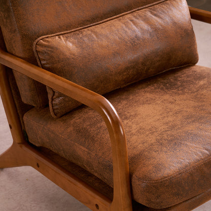 Viva Solano Oak-Armrest Lounge Chair
