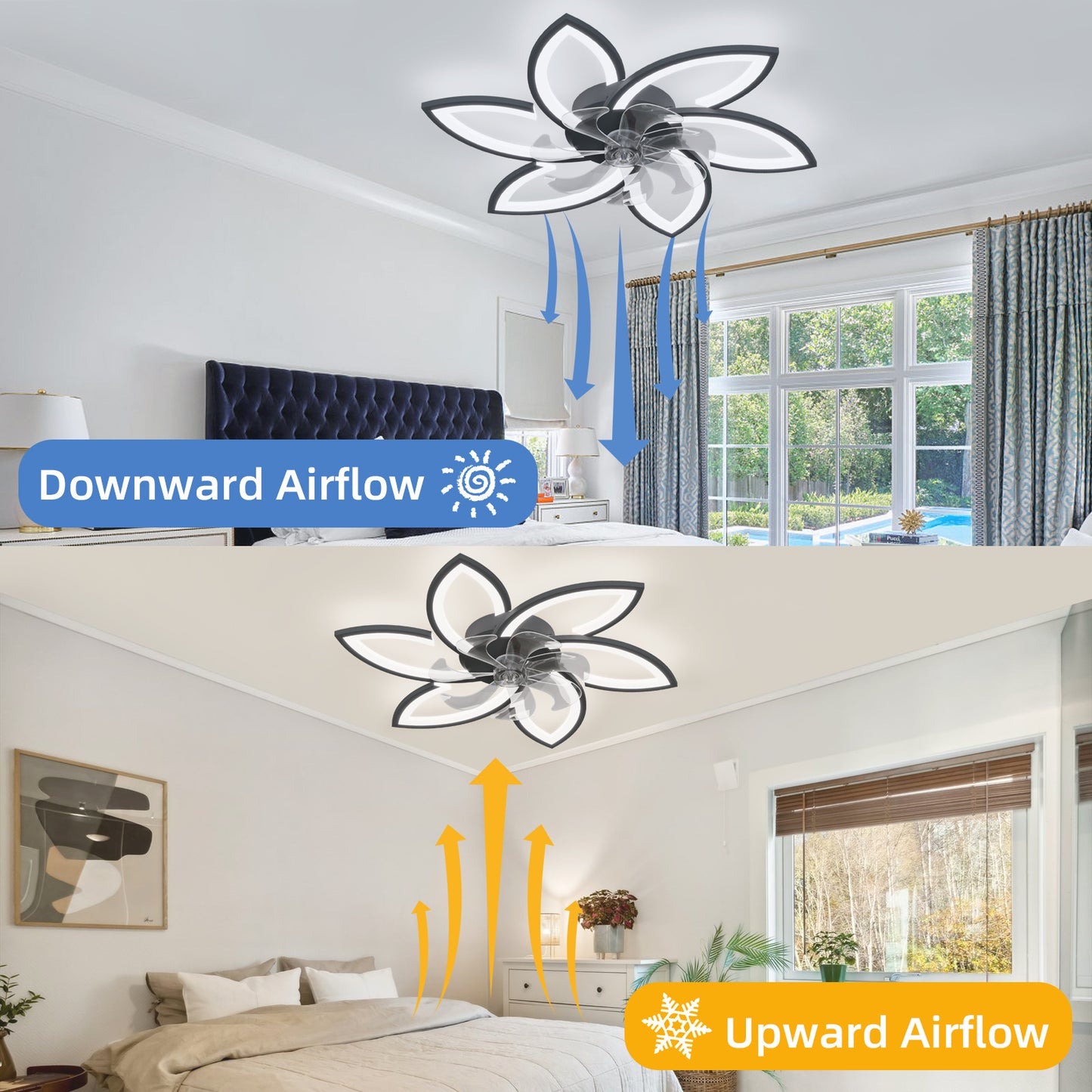 Viva Smart Acrylic Ceiling Fan
