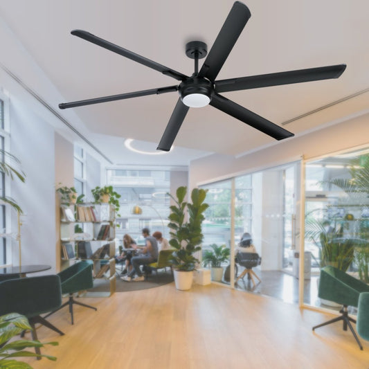 Viva Airflow Collection: Noir Six Ceiling Fan
