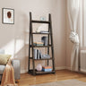 Viva Elite 5-Tier Rubberwood Bookshelf – Where Natural Beauty Meets Everyday Life