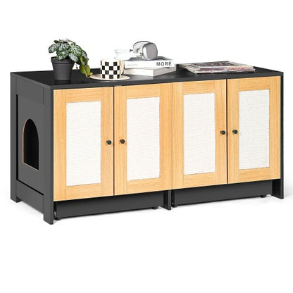 Viva Noir Duo Litter Cabinet