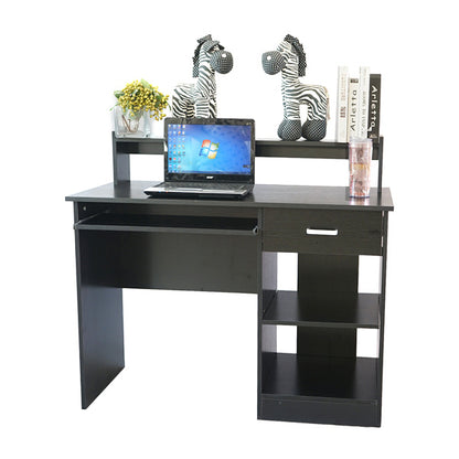 Viva WorkSmart Collection – 110x50x94cm Computer Desk with Drawer & Keyboard Tray