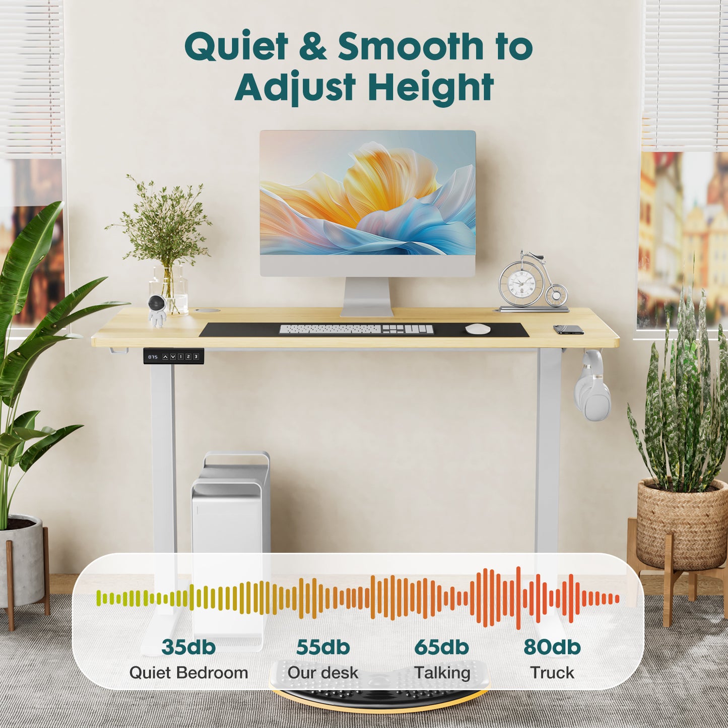 Viva Elevate Collection: Aurora Electric Sit-Stand Desk