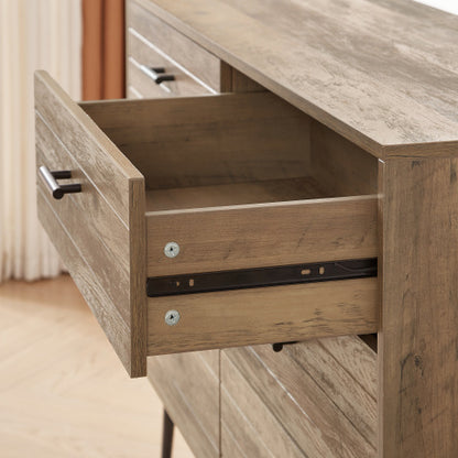 Viva Elite 6-Drawer TV Stand – Where Storage Meets Entertainment Excellence