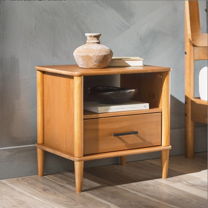  Elite Caramel Spindle Nightstand