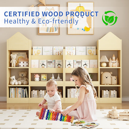 Viva Atelier Nova Kids Bookshelf & Toy Organizer