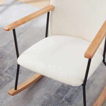 White Modern Rocking Chair | Viva