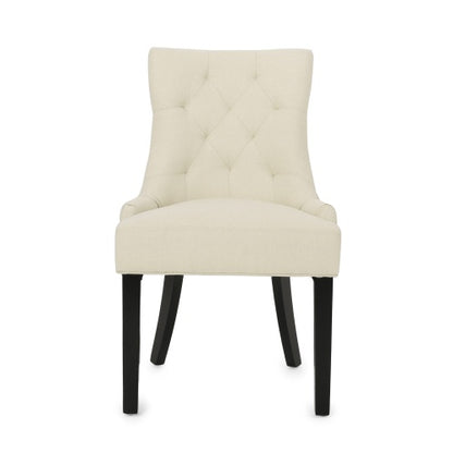 Viva Aria Buttonless Tufted Contemporary Dining Chairs