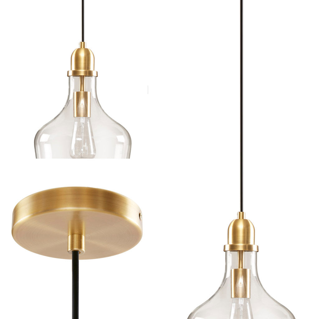 Viva Smart Living Collection: Bell-Shaped Glass Pendant