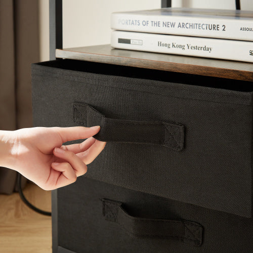 compact bedside charging table