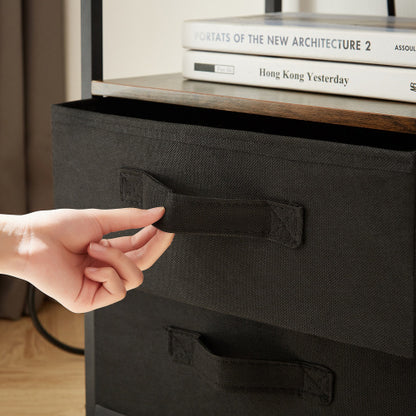 compact bedside charging table