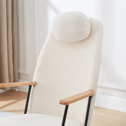 White Modern Rocking Chair | Viva