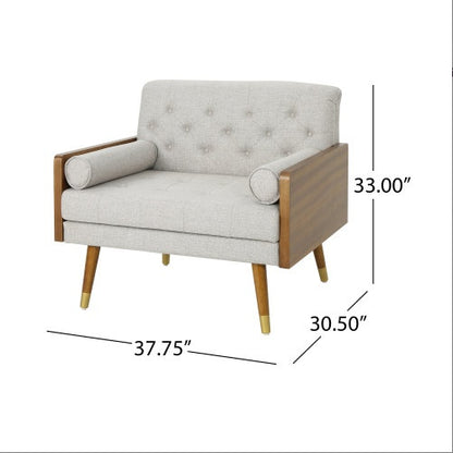 Beige Club Chair | Viva Arc