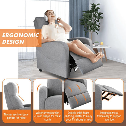 Viva Atelier Meridian Manual Reclining Massage Lounge Chair