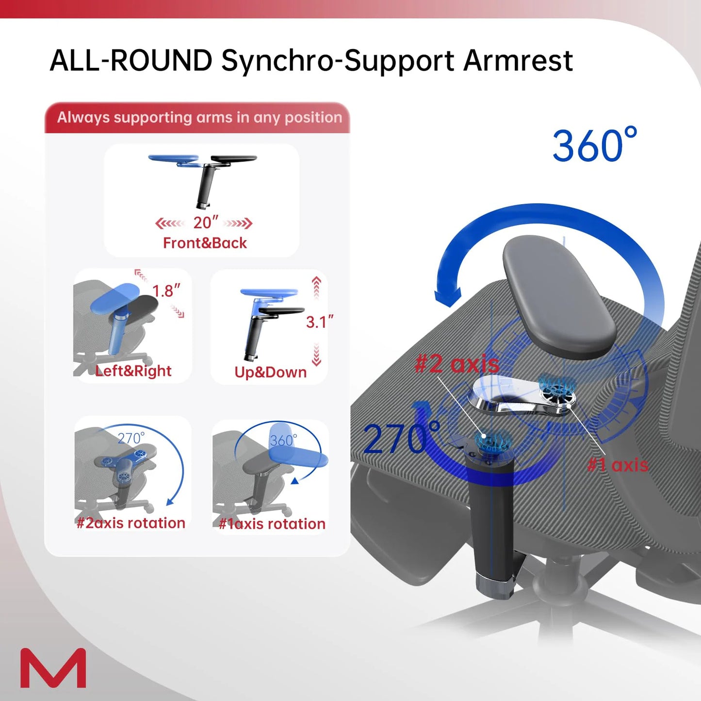 Viva Altura High-Back Ergonomic Office Chair