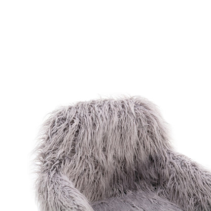 Viva Elite Modern Faux Fur Swivel Chair - The Future of Luxurious Seating