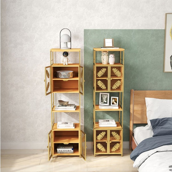 Viva Noir Collection: Viva Noir Slim Freestanding Tall Lockers