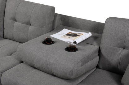 Viva Elite Élan Sectional Sofa with Ottoman – The Future of Modular Living