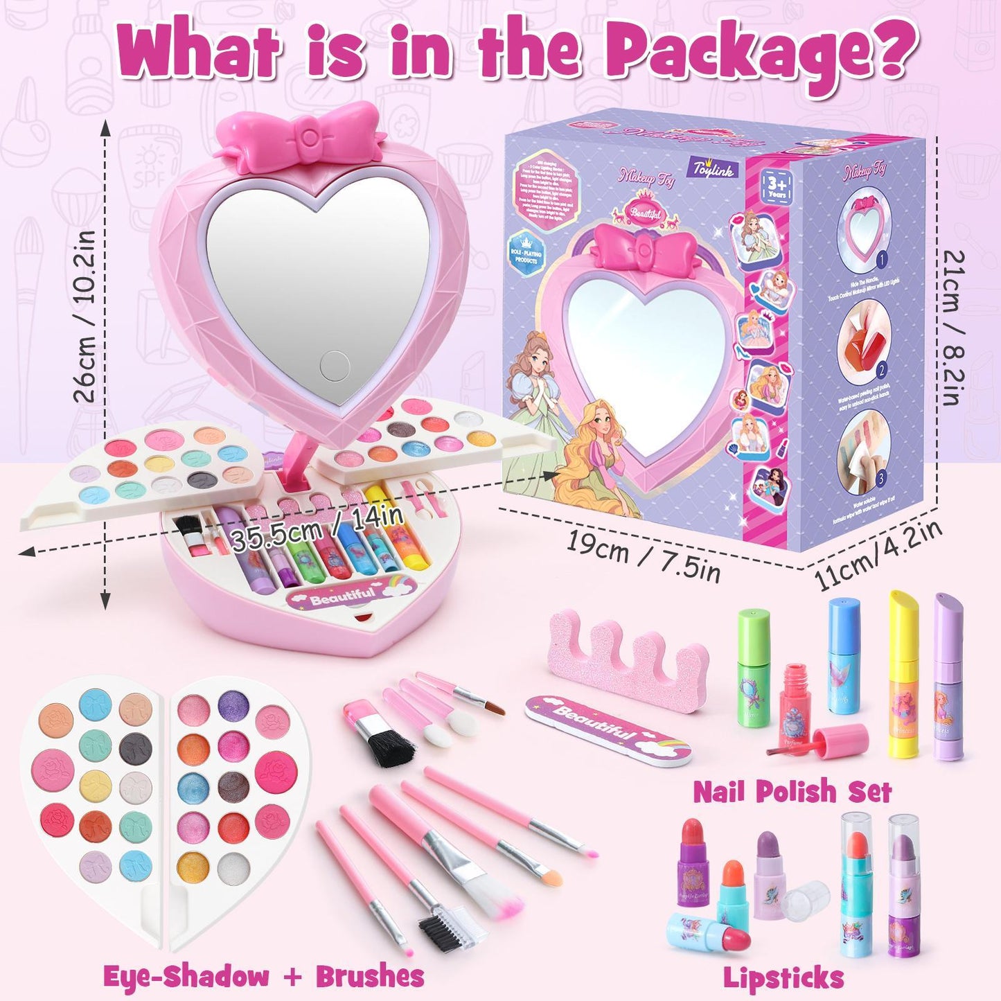 Viva Elite Compact LED Makeup Set - The Future of Urban Beauty Convenience