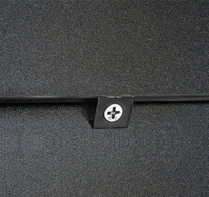 Modern 4-Layer Black Shoe Cabinet with LED Lights & Bluetooth Control | Smart Shoe Storage