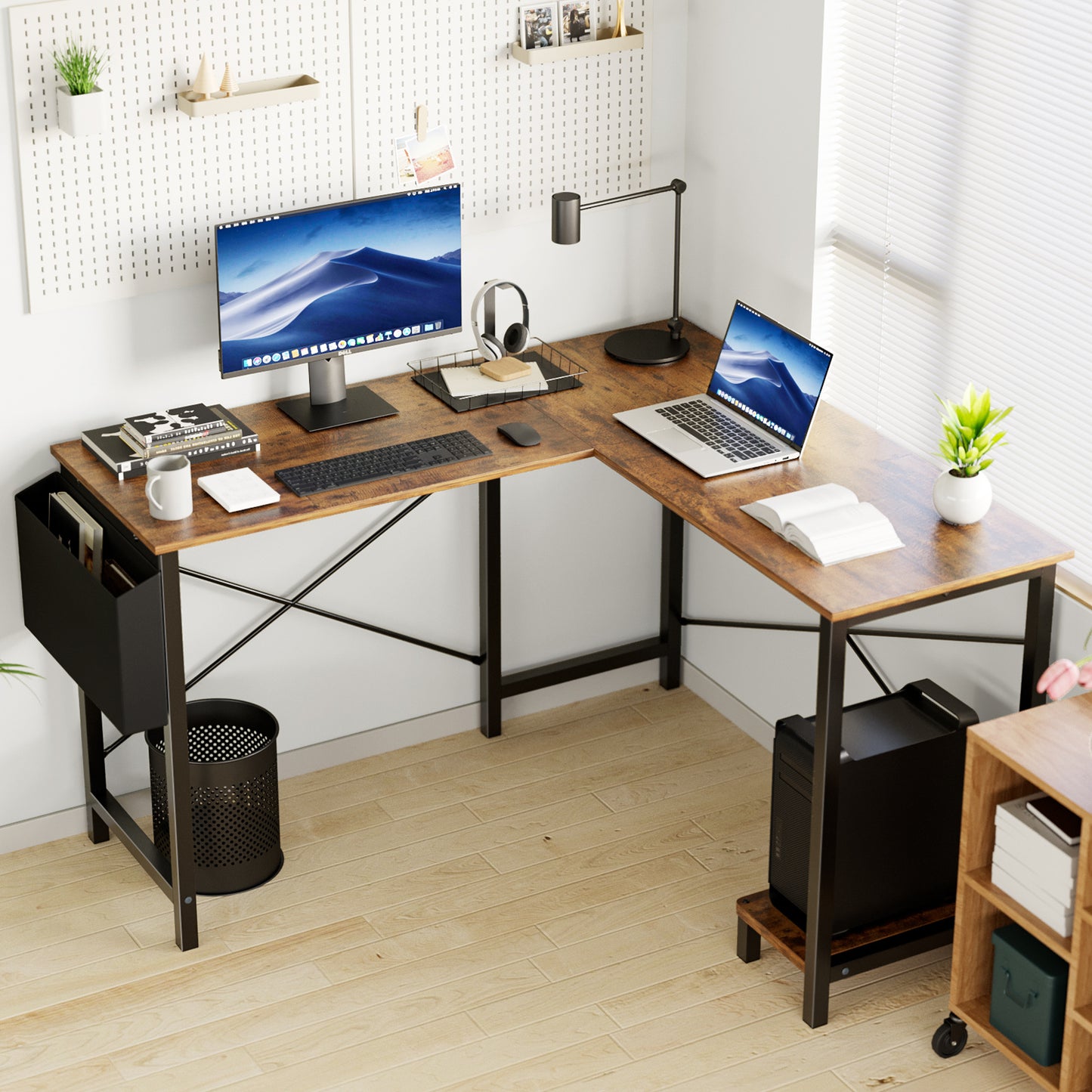 Viva Éclipse L-Shaped Computer Desk