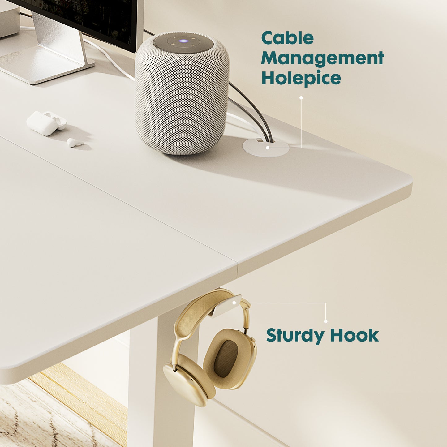 Viva Pivot Collection: Viva Pivot ErgoLift Height-Adjustable Table