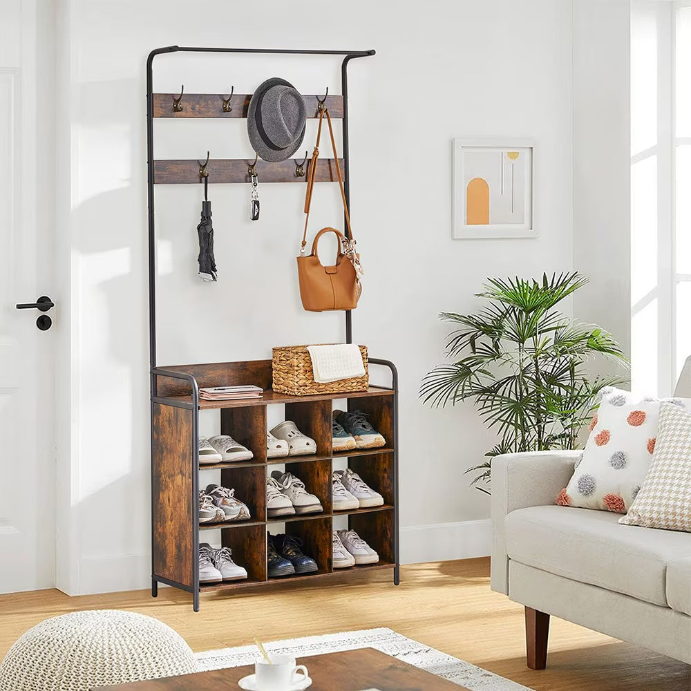 Viva Smart Living Collection: 3‑in‑1 Entryway Hall Tree