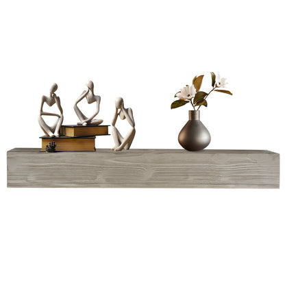 Luxury Wooden Floating Mantelpiece – Stylish & Functional Wall-Mounted Shelf