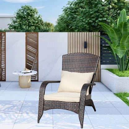 Luxury Outdoor Patio Chair with Cushions – Elegant & Comfortable Seating for Your Outdoor Oasis