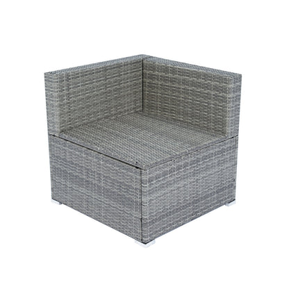 The Viva 6-Piece Rattan Outdoor Set – Where Modern Comfort Meets Outdoor Grace