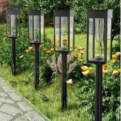Viva Outdoor Collection: Solar Pathway Lights (6-Pack)