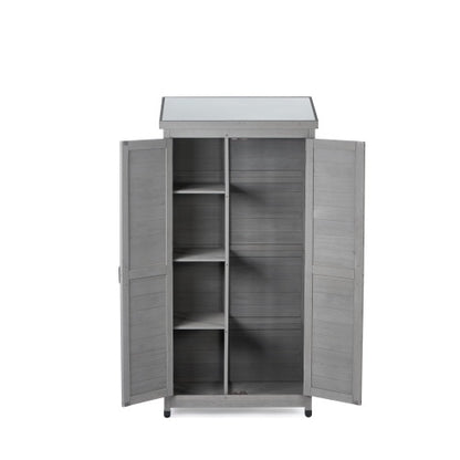 Gray Outdoor Storage Locker | Viva