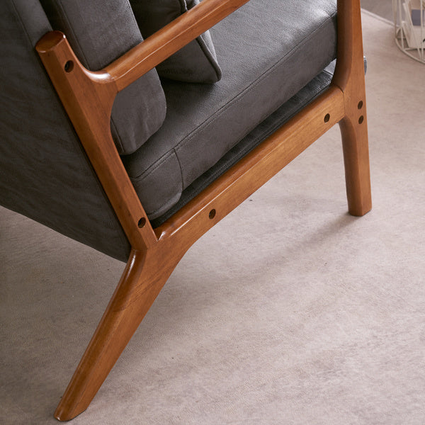 Viva Atelier Collection: The Beaumont Oak Armrest Indoor Lounge Chair