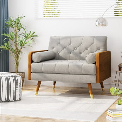 Beige Club Chair | Viva Arc