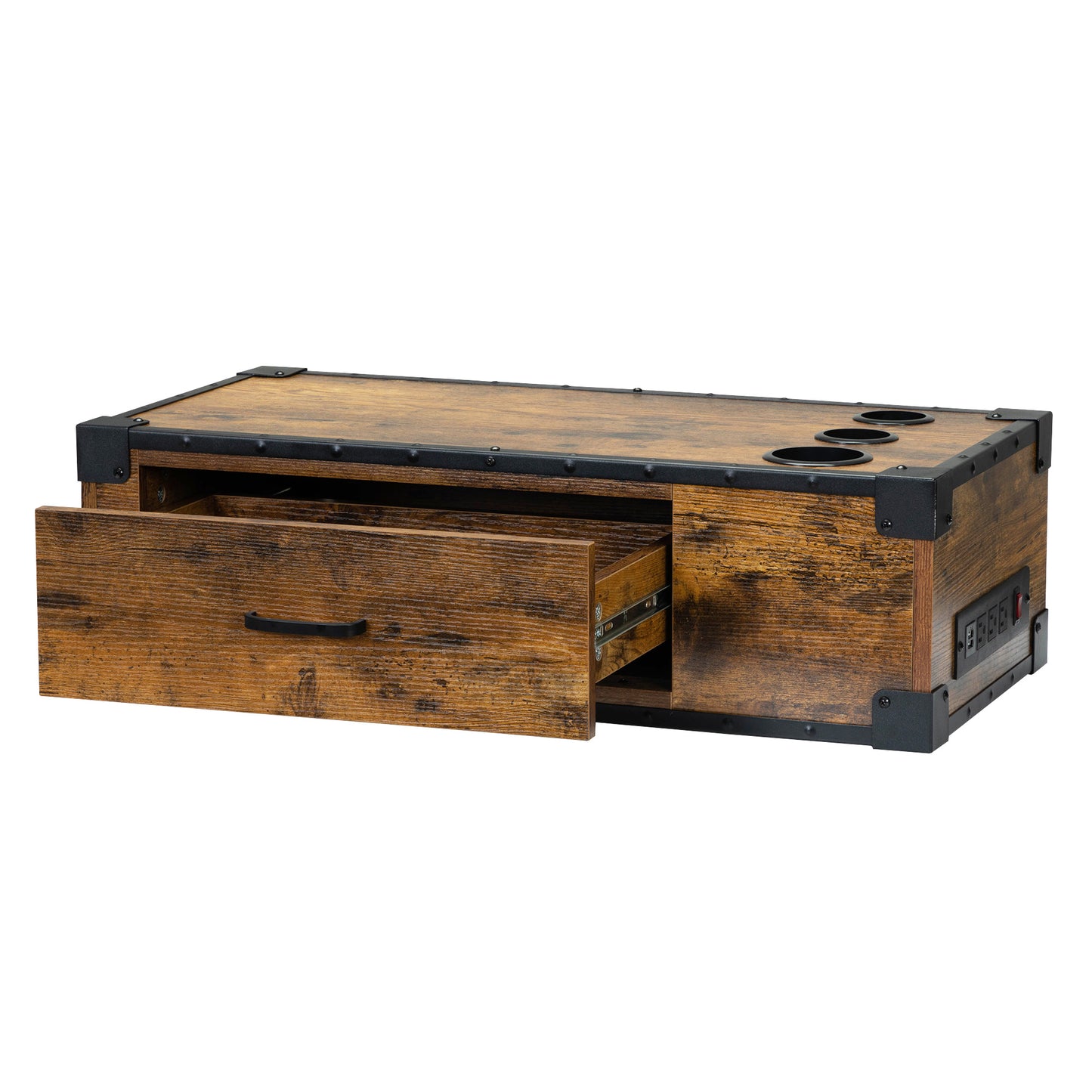 Viva Mariner Collection: Viva Mariner Wall-Mounted Fiberboard Barber Table