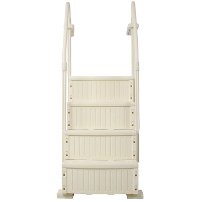 Pool Ladder Heavy-Duty 4 Safety Step For Above Ground Pools Stair Entry System With Handrails 400lbs