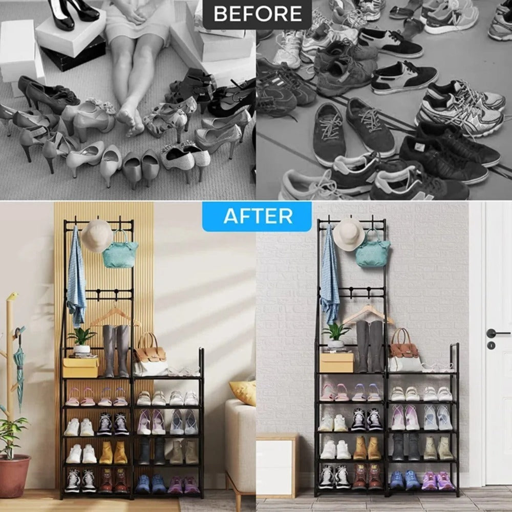 Viva Duo Étagère Coat & Shoe Rack