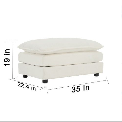 Viva Smart Living Collection: Chenille Two-Seater Sectional Sofa