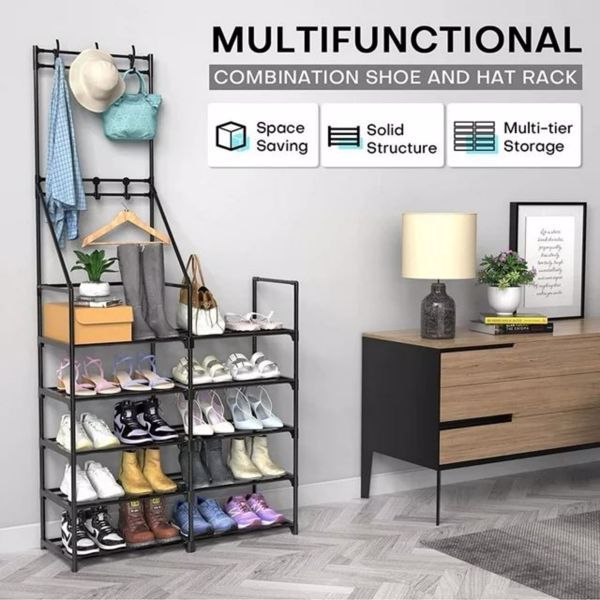 The Viva 5-Layer Shoe Rack – Vertical Simplicity with Sophisticated Function
