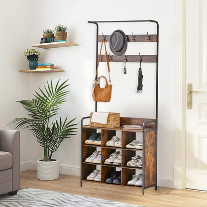 Viva Smart Living Collection: 3‑in‑1 Entryway Hall Tree