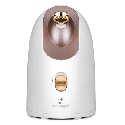 facial steamer with spa-inspired skincare support
