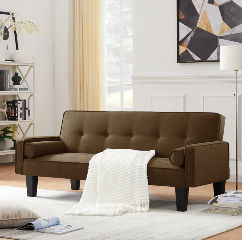 Viva Aurelius Tufted Fabric Love Seat