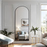 Viva Arcadia Black Arched Full-Length Mirror