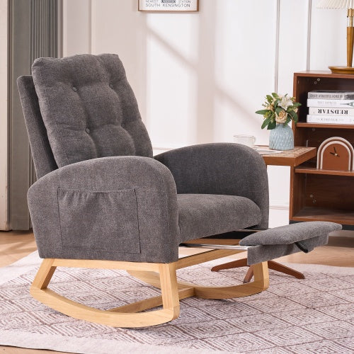 Viva Smart Living Collection: High-Back Accent Rocking Chair