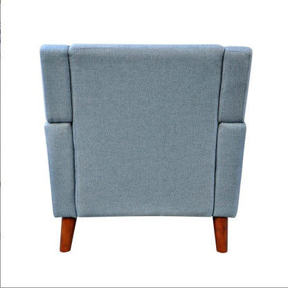 Greenmont Blue Tufted Upholstered Armchair | Viva