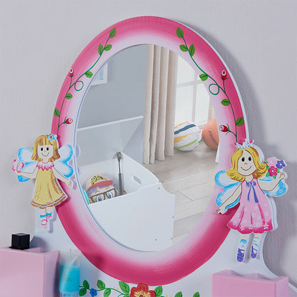 Viva Elite Aurora Kids Mirrored Vanity Collection - The Future of Young Elegance