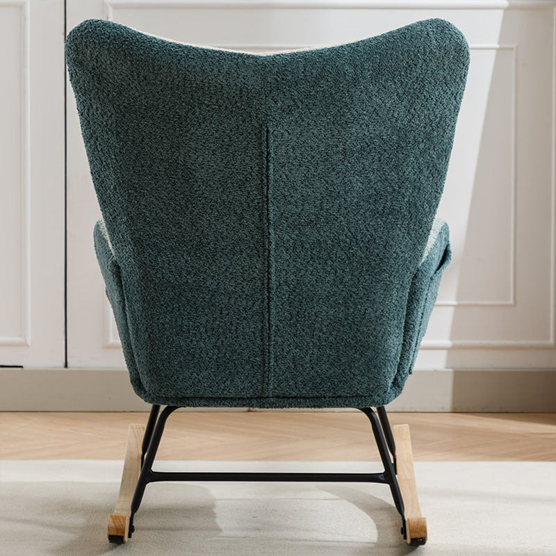 Viva Kaleido Mid-Century Modern Patchwork Accent Chair