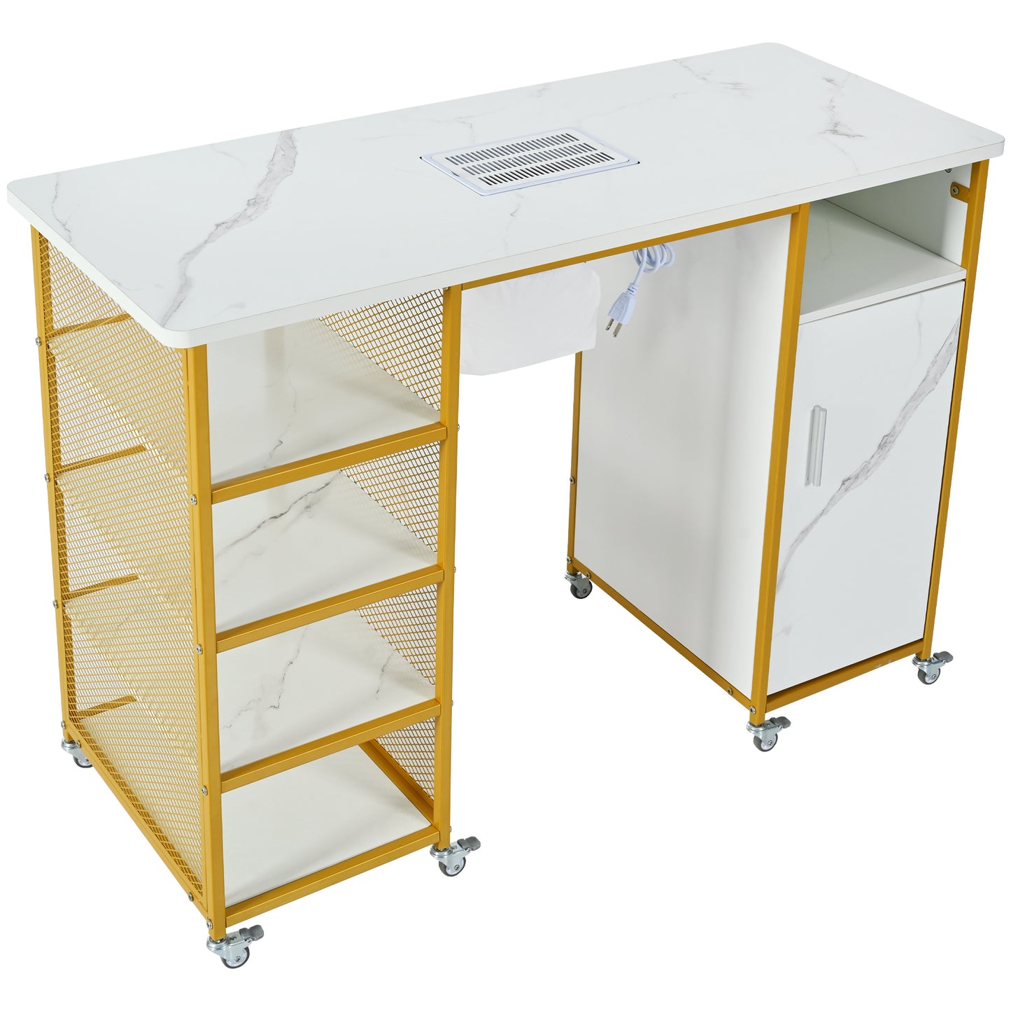 Viva Belle Époque Marble Manicure Table