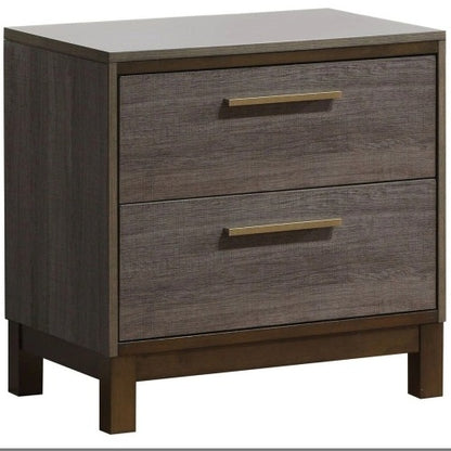 Viva Elite Contemporary Two-Tone Nightstand - The Future of Sophisticated Contrast