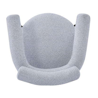 Upholstered Armchair Dining Chairs With Metal Legs